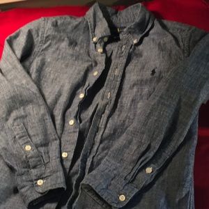 Long-sleeve button down shirt, great condition